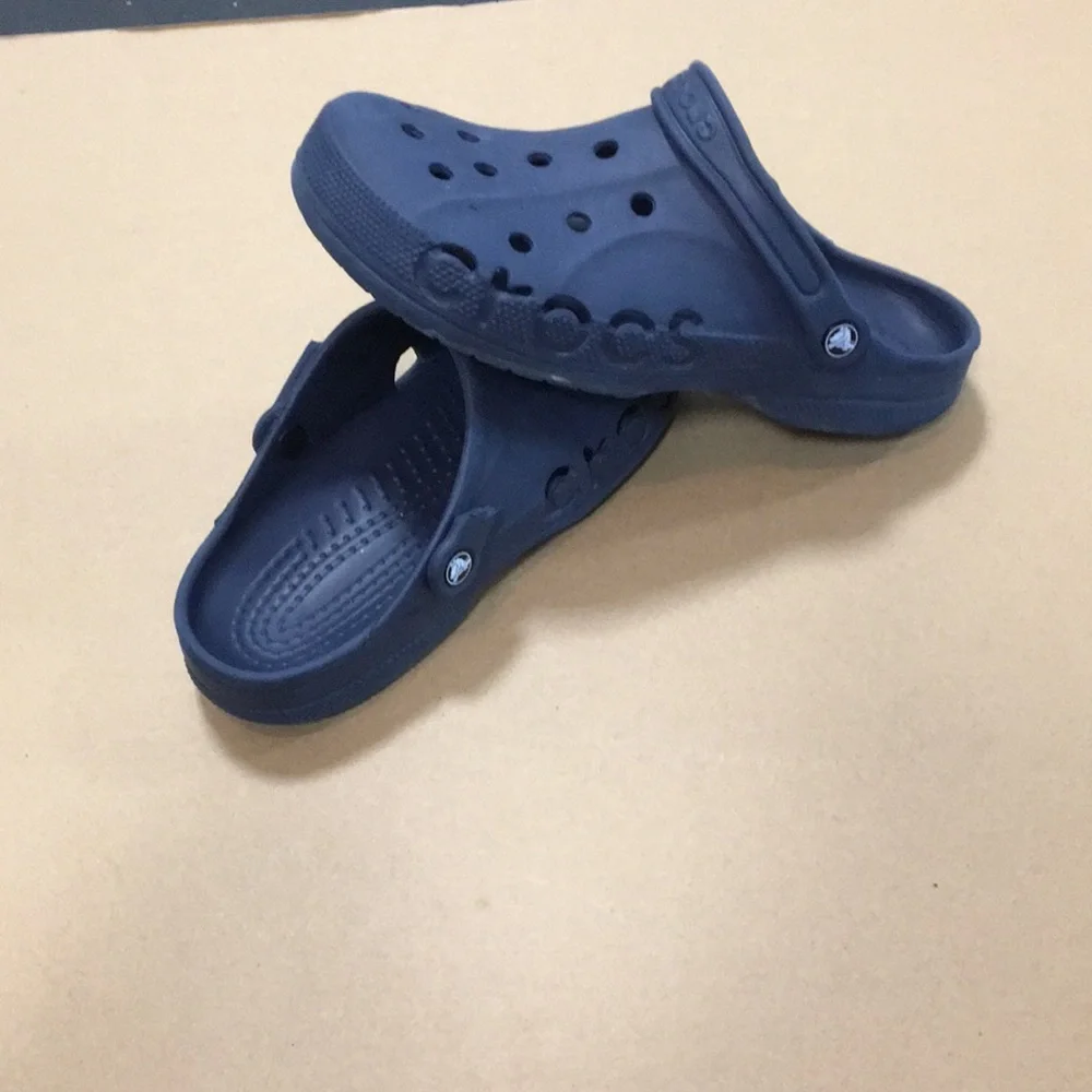 CROCS Slip On unisex Clog Shoe blue Size 10M 12W